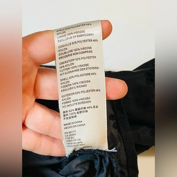 Free People Bella Eyelet Top Size Small NWOT $128 - Picture 7 of 9